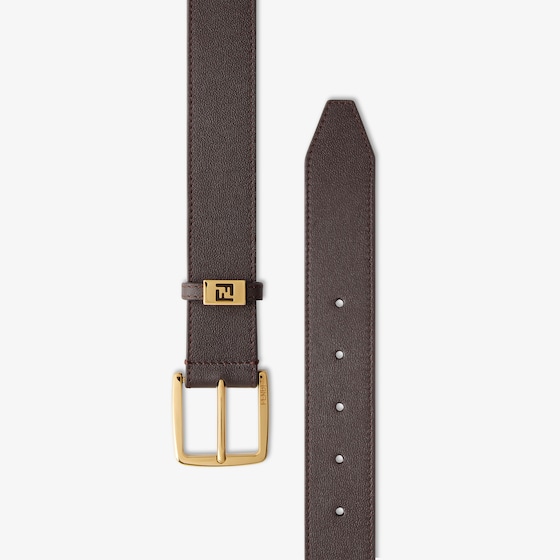 Fendi Belt with pin buckle and loops with FF detail | Thumbnail 2
