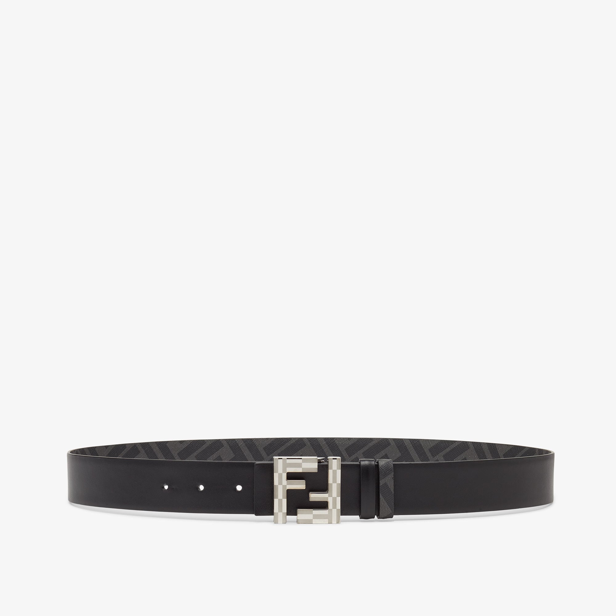 FFスクエアベルト レザー ブラック | Fendi FFスクエアベルト レザー ブラック | Fendi
