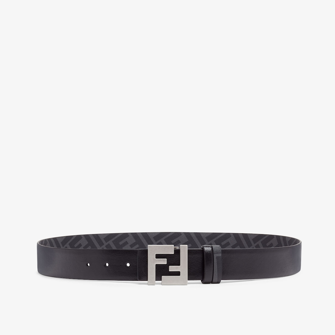 FF Squared Belt Leather Black - Image 1/4