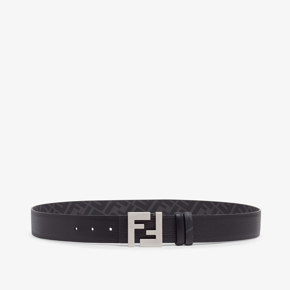 FF Squared Belt Leather Black - Image 1/5