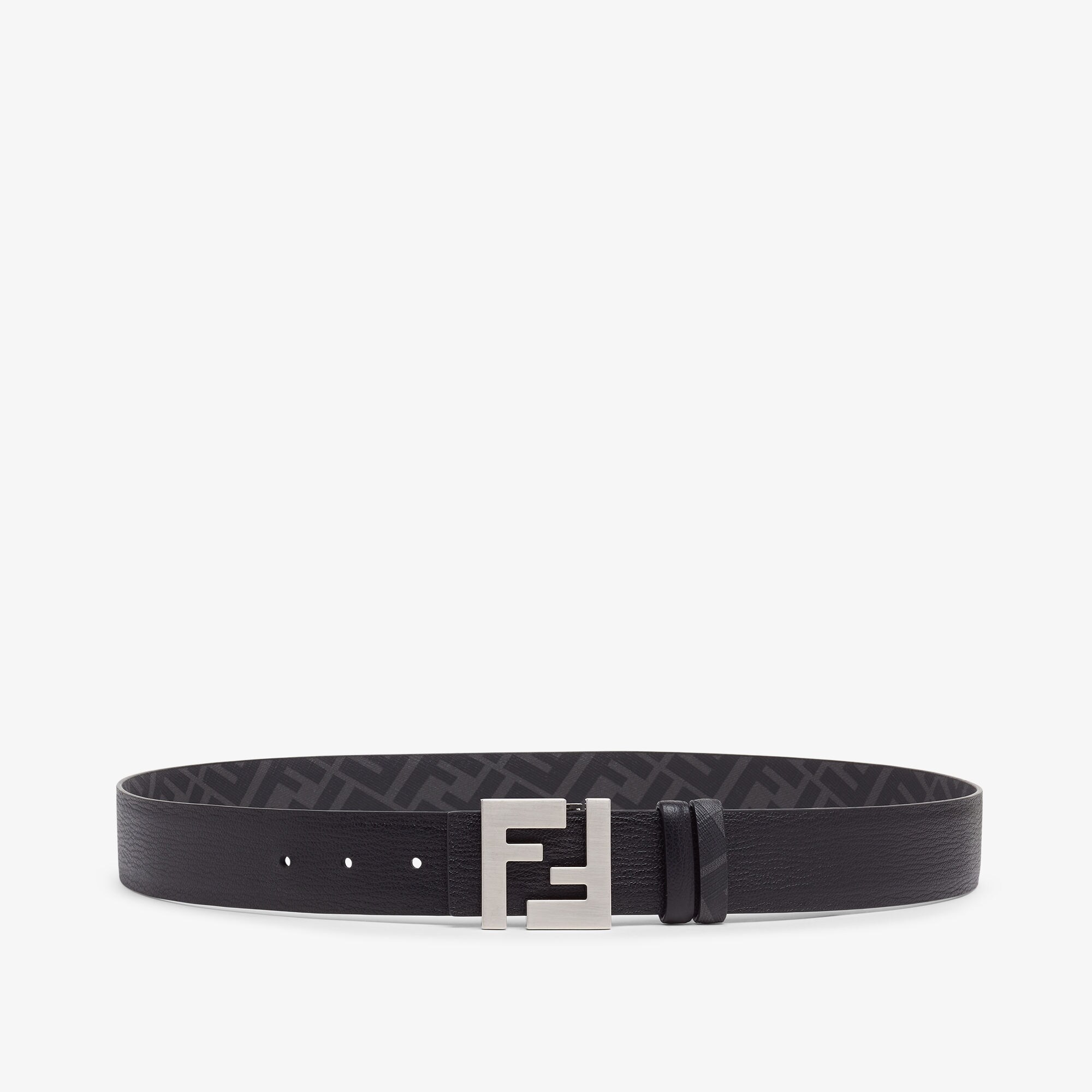 ＼半額SALE／ Squared FF Belt Fendi | Black Leather 小物