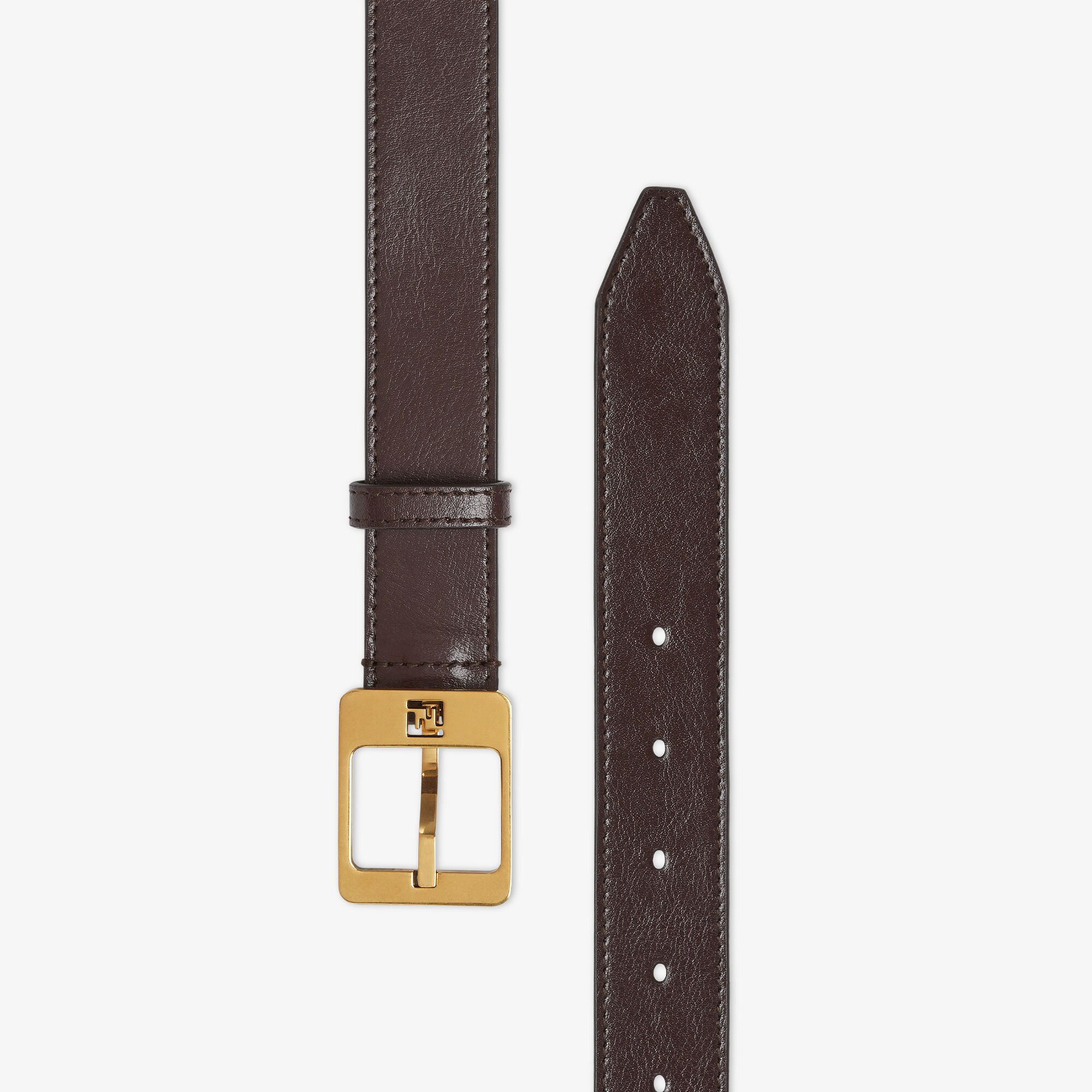 【FENDI】BELT◆7C0536ATVV Belt Leather Brown | Fendi