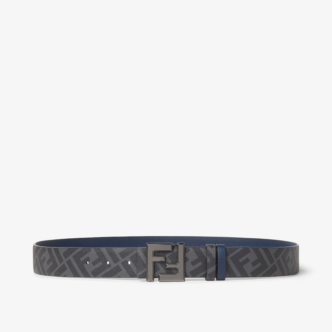 Squared FF Belt Leather Blue - Image 2/3