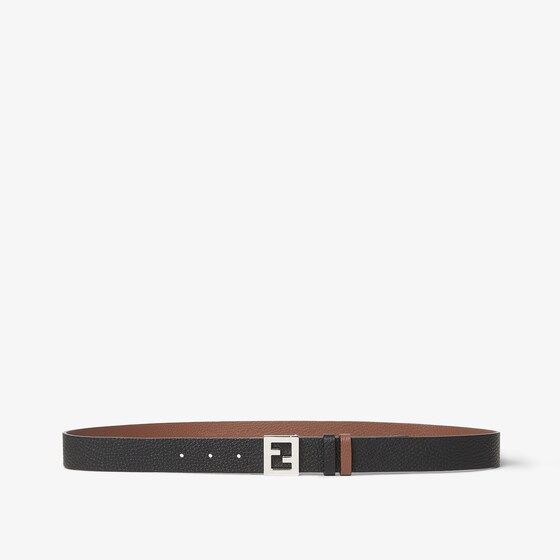 Fendi Reversible belt with FF buckle, a symbol of the brand since