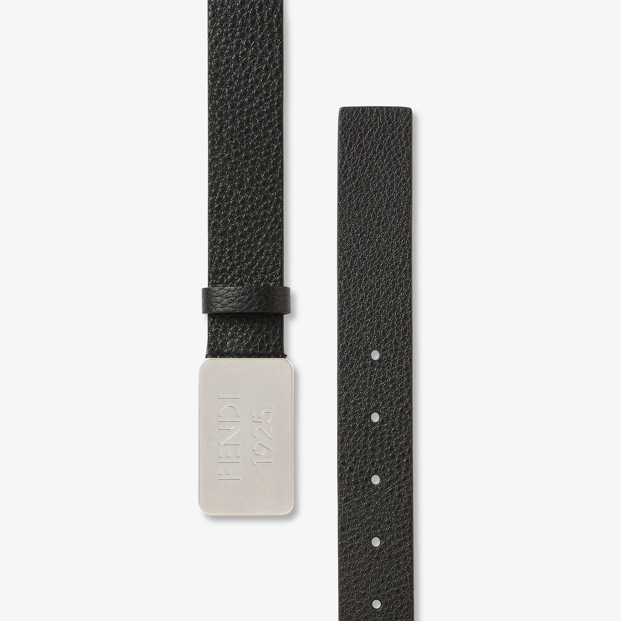 FENDI ブラックレザーベルト FENDI 1925 ベルト レザー ブラック | Fendi