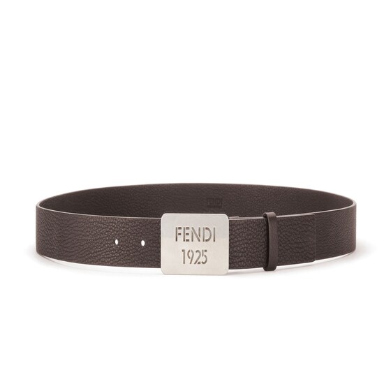 Fendi Belt with a square buckle engraved with the 1925 logo