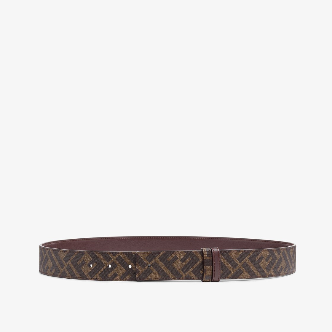 Fendi fabric logo belt online