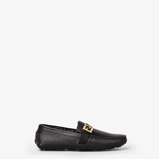Fendi Ff Squared Drivers In Black