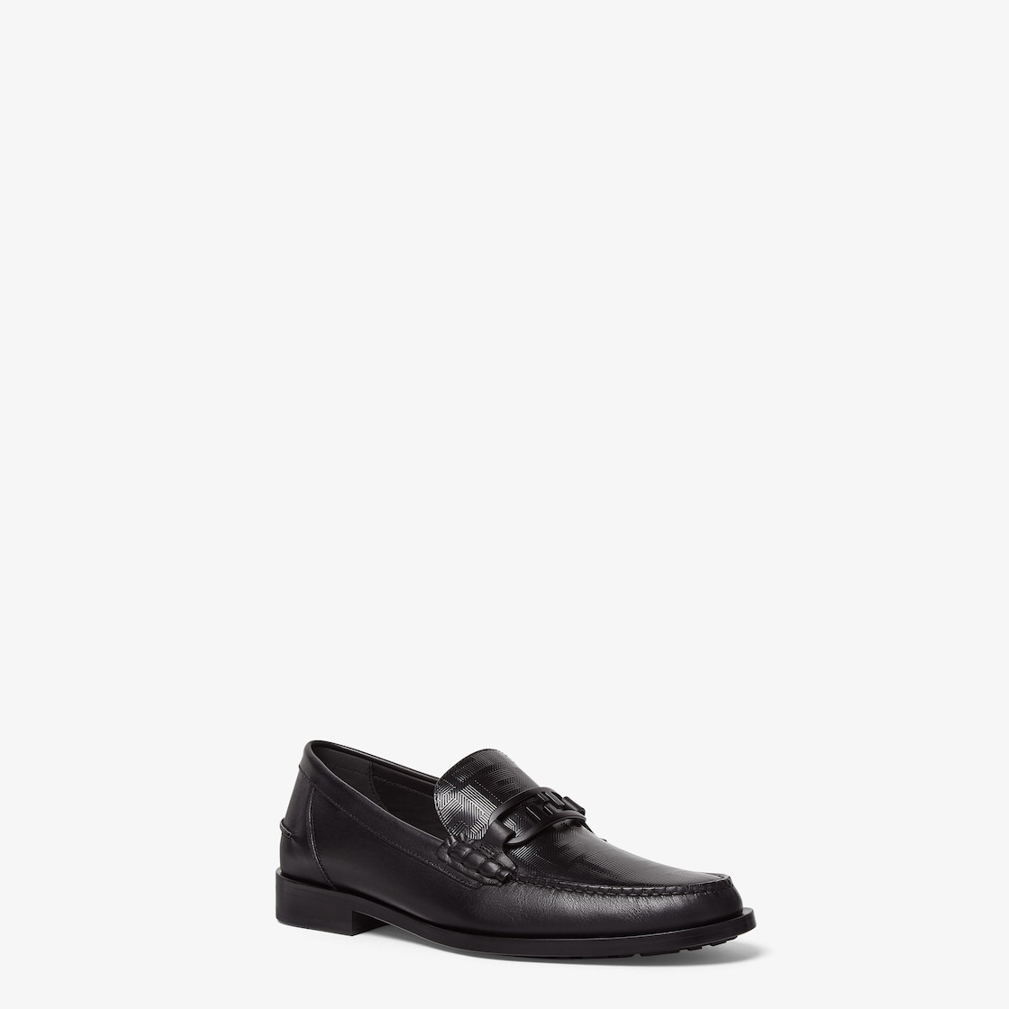 Fendi O'Lock loafers Black leather loafers Black - Image 2/6