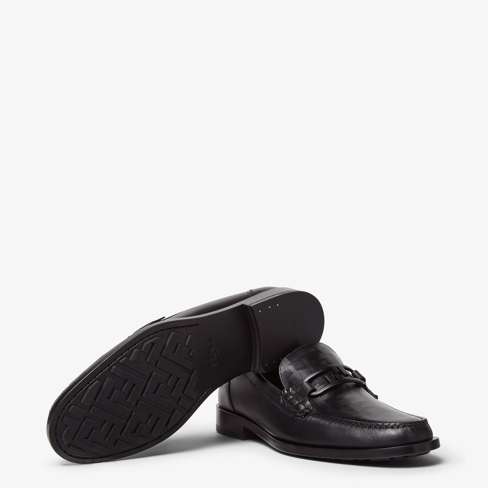 Fendi O'Lock loafers Leather Black | Fendi Fendi O'Lock loafers Leather Black | Fendi