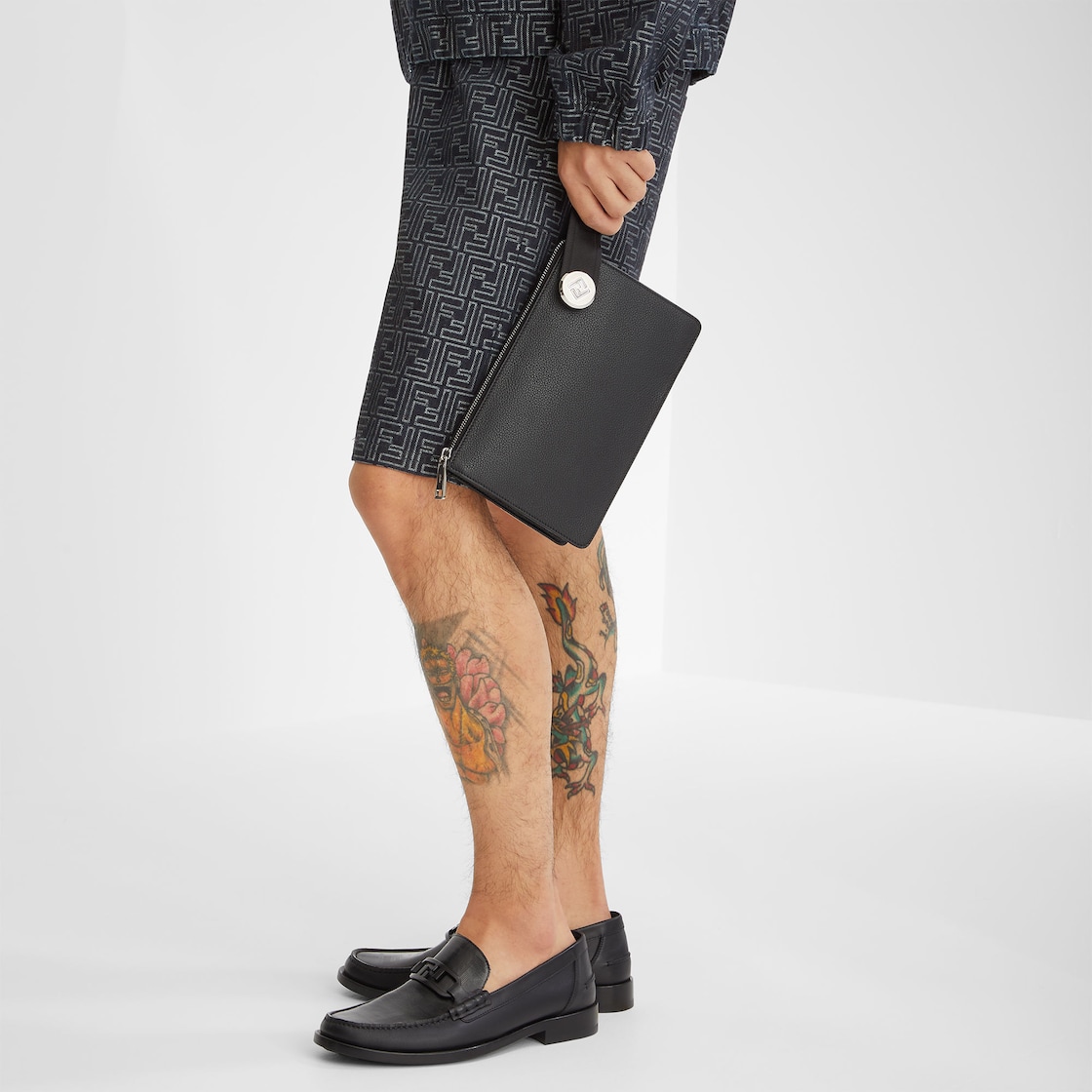حذاء Fendi O'Lock loafer