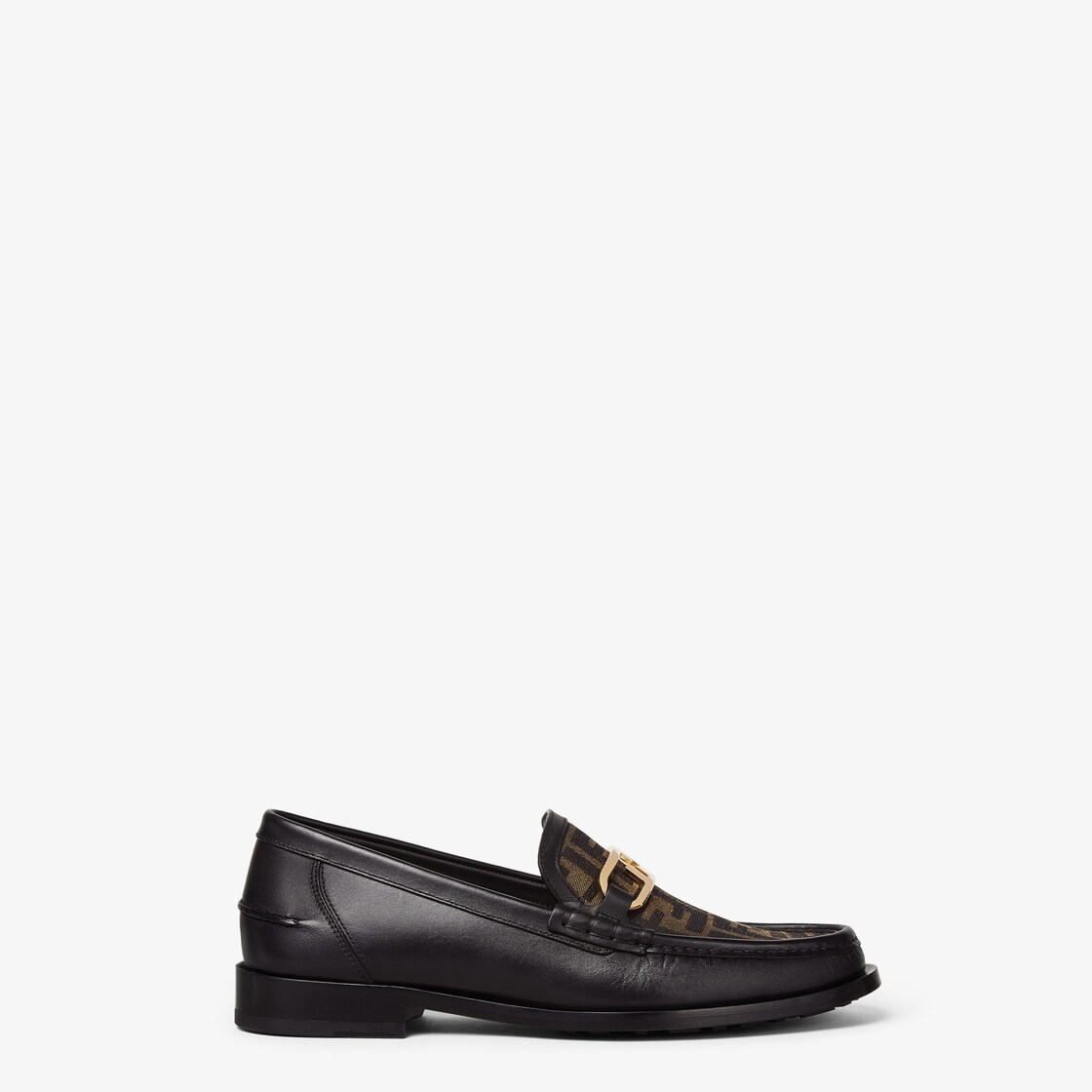 Fendi O Lock loafers Leather Black Fendi