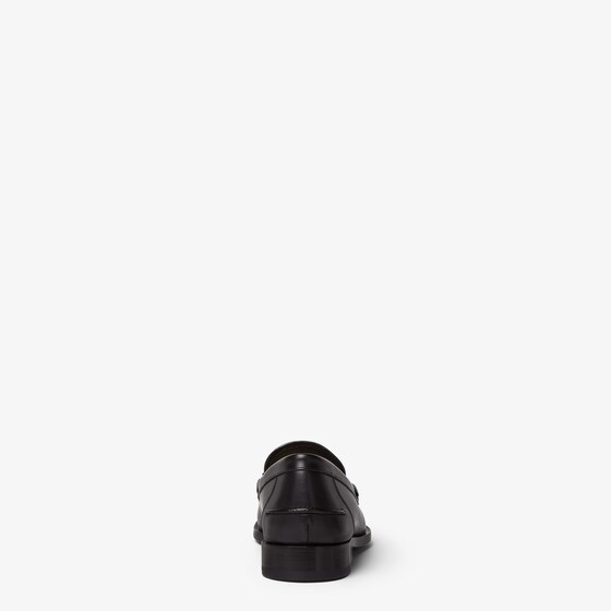 Fendi Loafers with visible stitched shoe apron and vamp decorated | Thumbnail 3