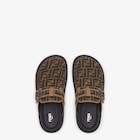 FENDI Feel木底皮鞋