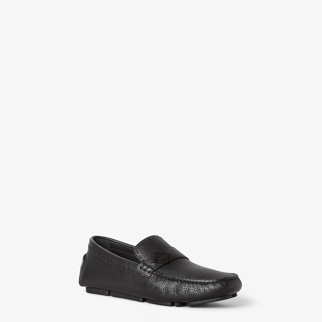 FF Metal Driving Loafers Black Selleria driving loafers Black - Image 2/4