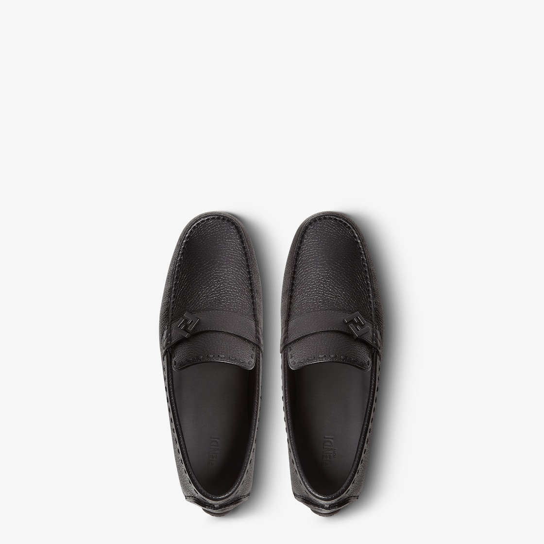 FF Metal Driving Loafers Black Selleria driving loafers Black - Image 4/4