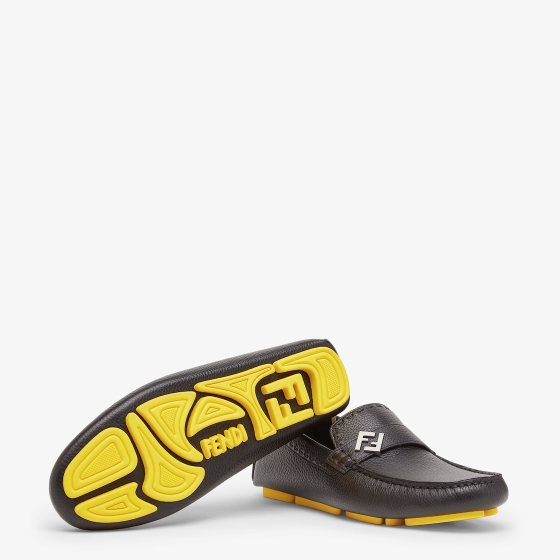FF Metal Driving Loafers