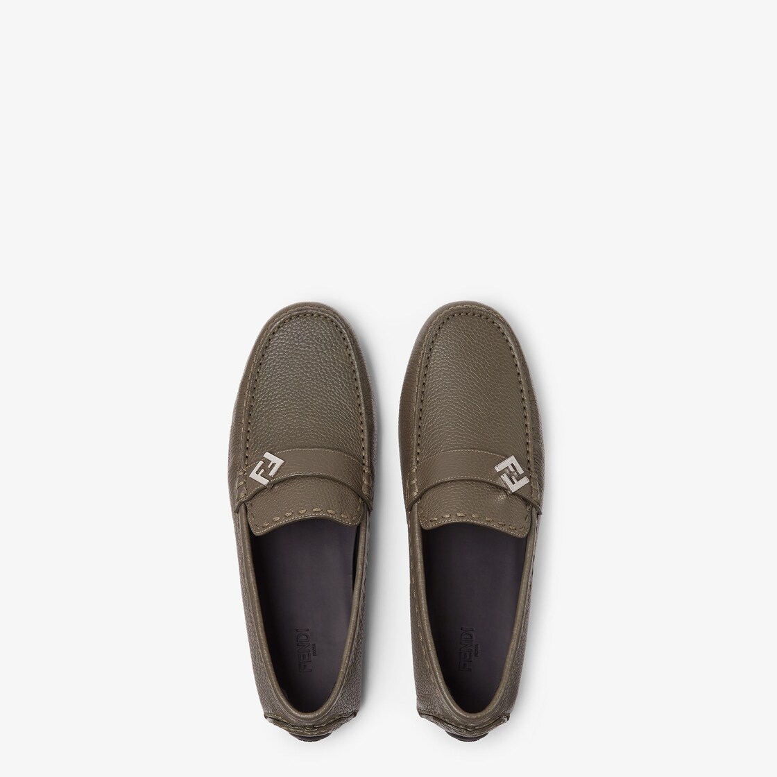 FF Metal Driving Loafers