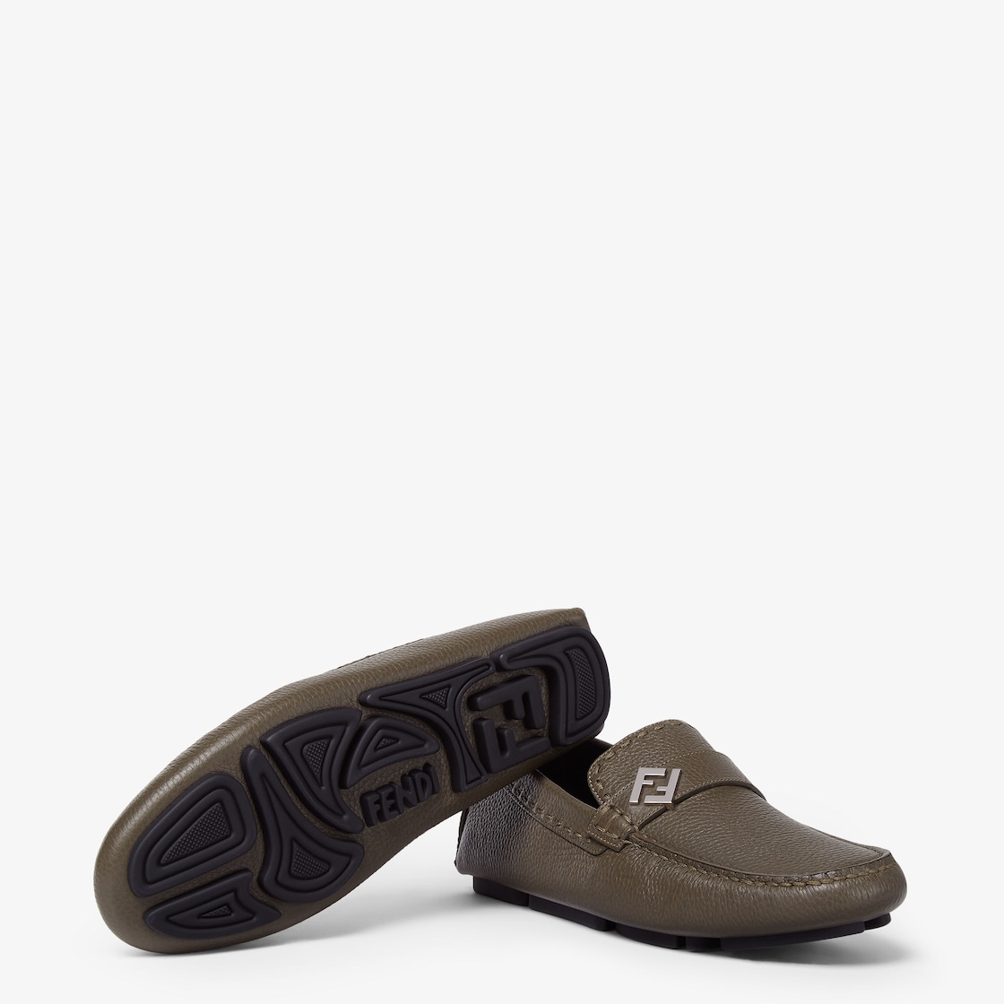 FF Metal Driving Loafers