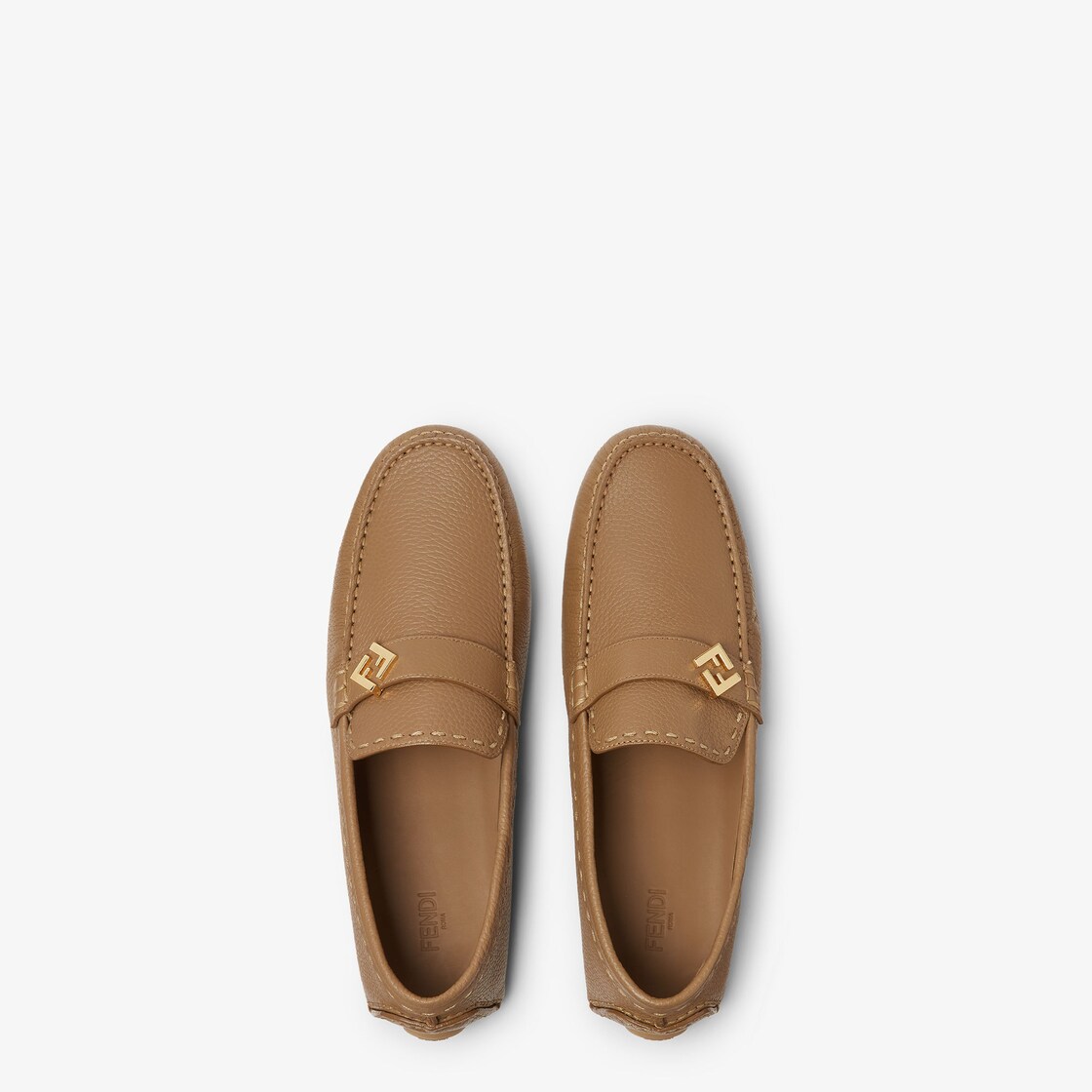 FF Metal Driving Loafers