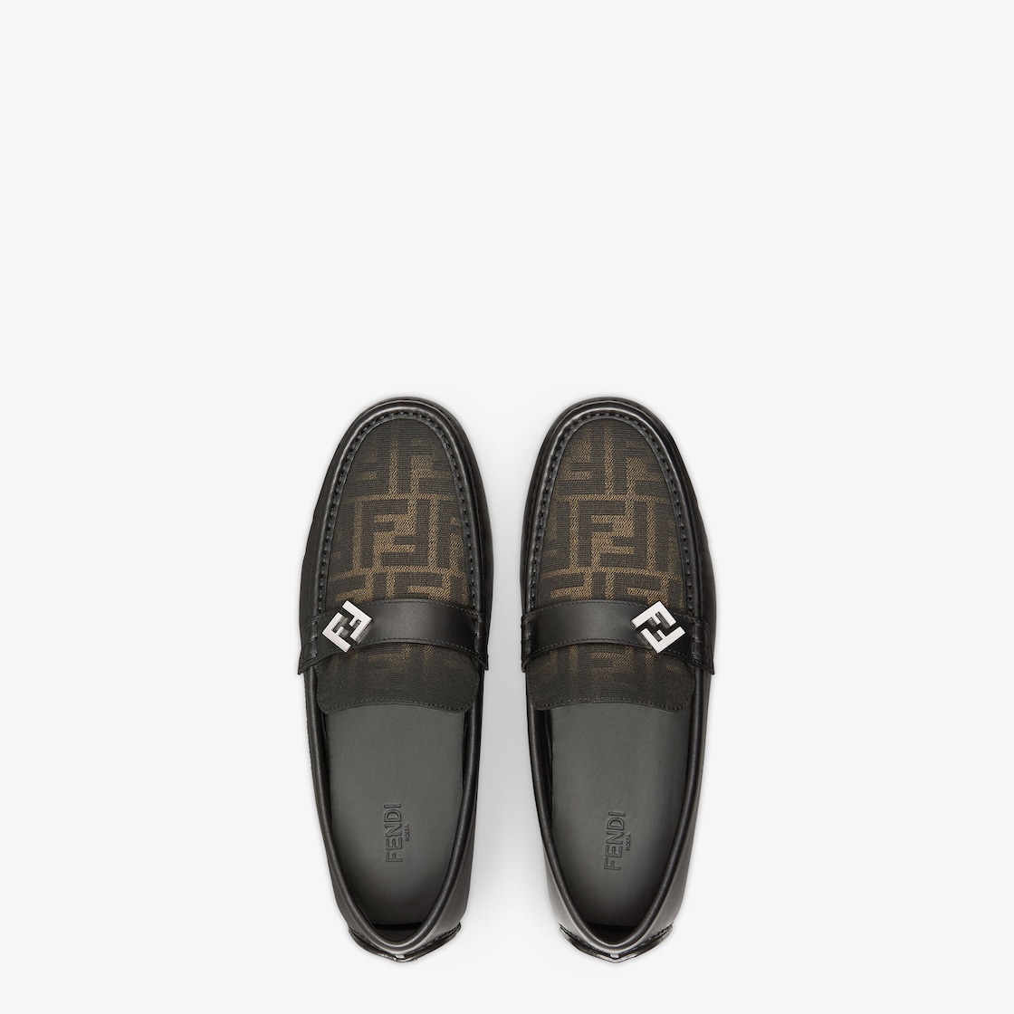 FF Squared Drivers Leather Black | Fendi FF Squared Drivers Leather Black | Fendi