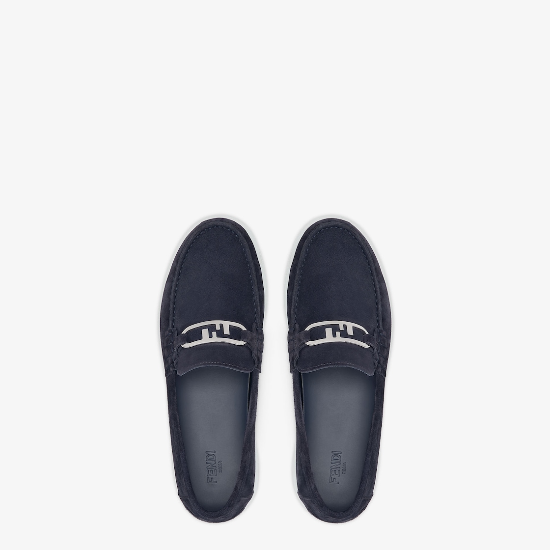 Fendi O'Lock loafers Leather Blue | Fendi Fendi O'Lock loafers Leather Blue | Fendi