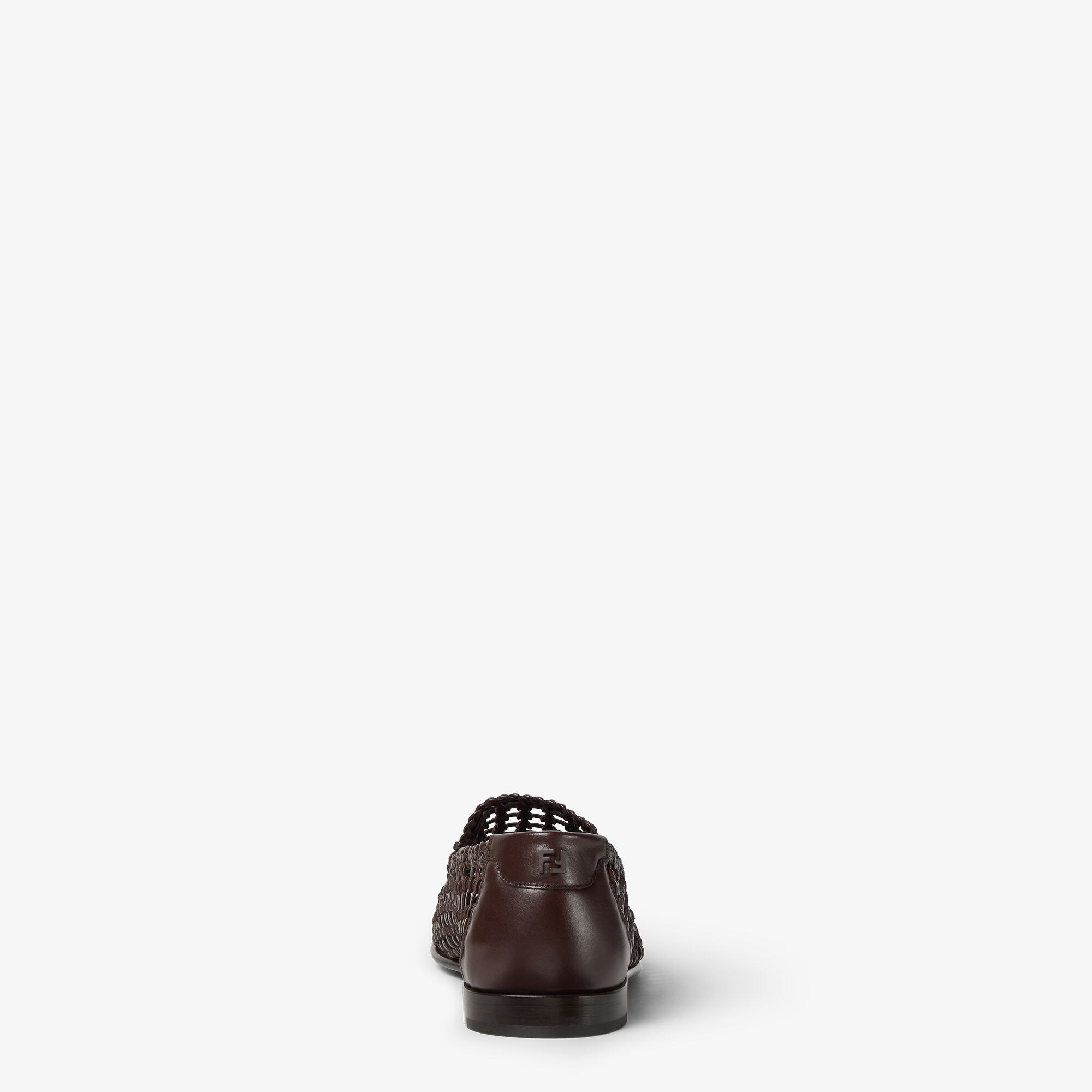 ローファー レザー ブラウン | Fendi