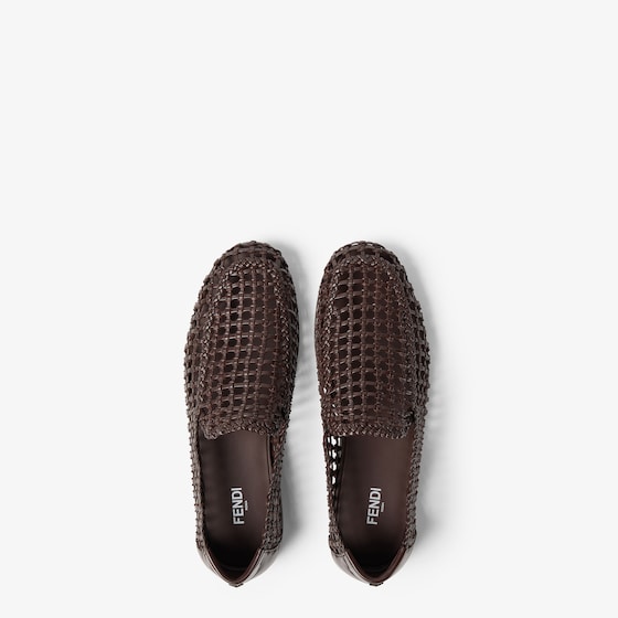 Fendi Classic loafers distinguished by a slim shape, decorated | Thumbnail 4