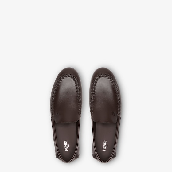 Fendi Classic loafers distinguished by a slim shape, decorated | Thumbnail 4