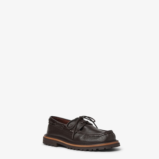 Fendi Lace-ups inspired by boat shoes, with threading along | Thumbnail 2