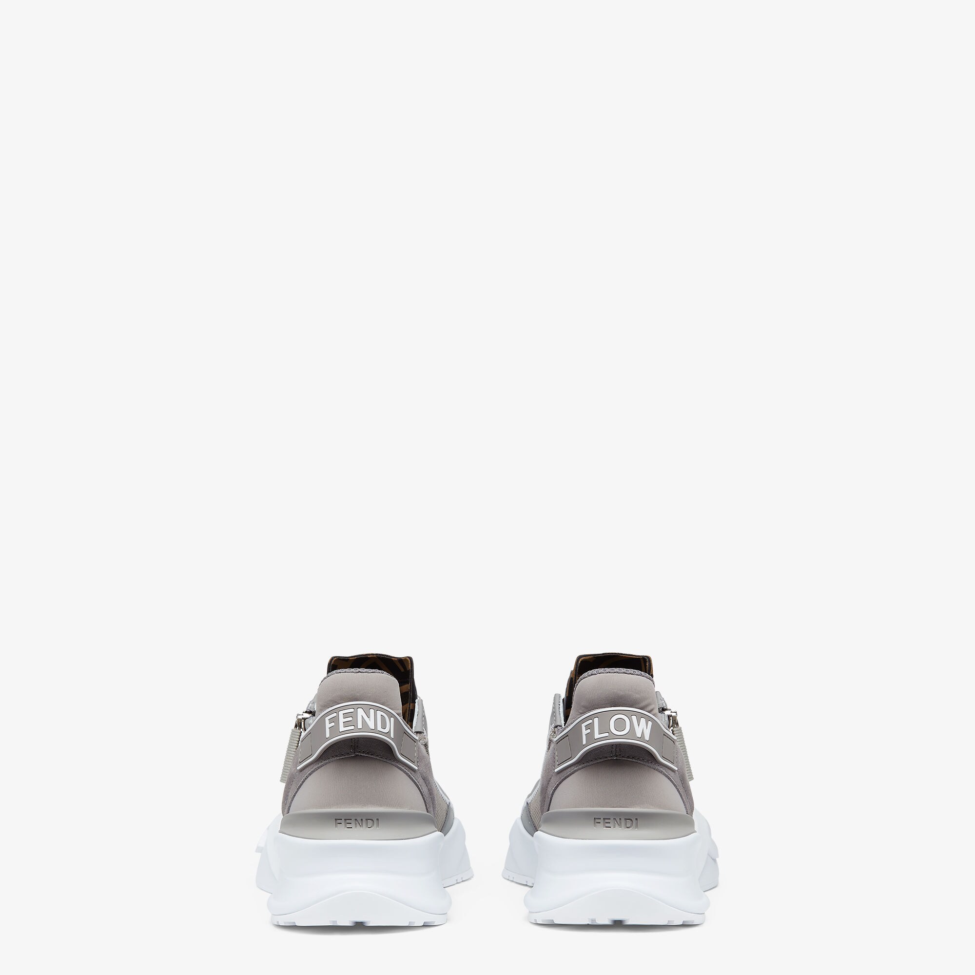 Fendi Flow SneakersGrey fabric trainers