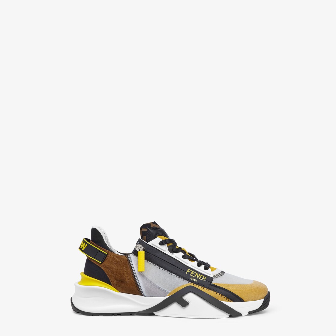 Fendi Flow - Multicolor nylon low-tops | Fendi