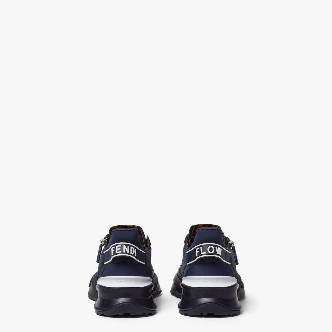 Fendi Flow Sneakers Blue fabric low-tops Blue - Image 3/5