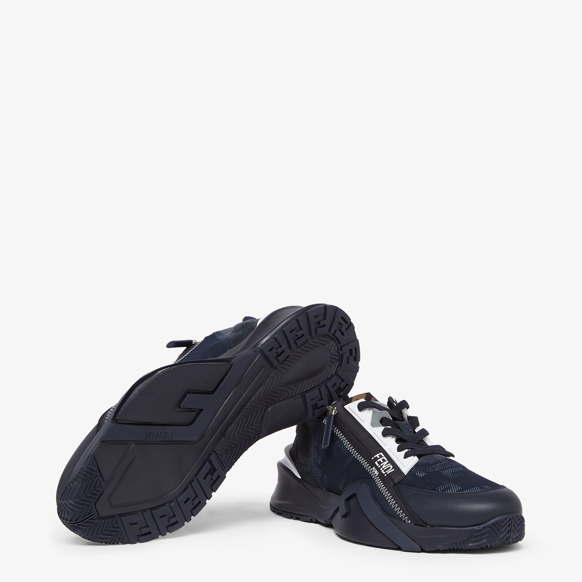 Fendi Slip-on sneakers with adjustable elasticated laces, side | Thumbnail 5