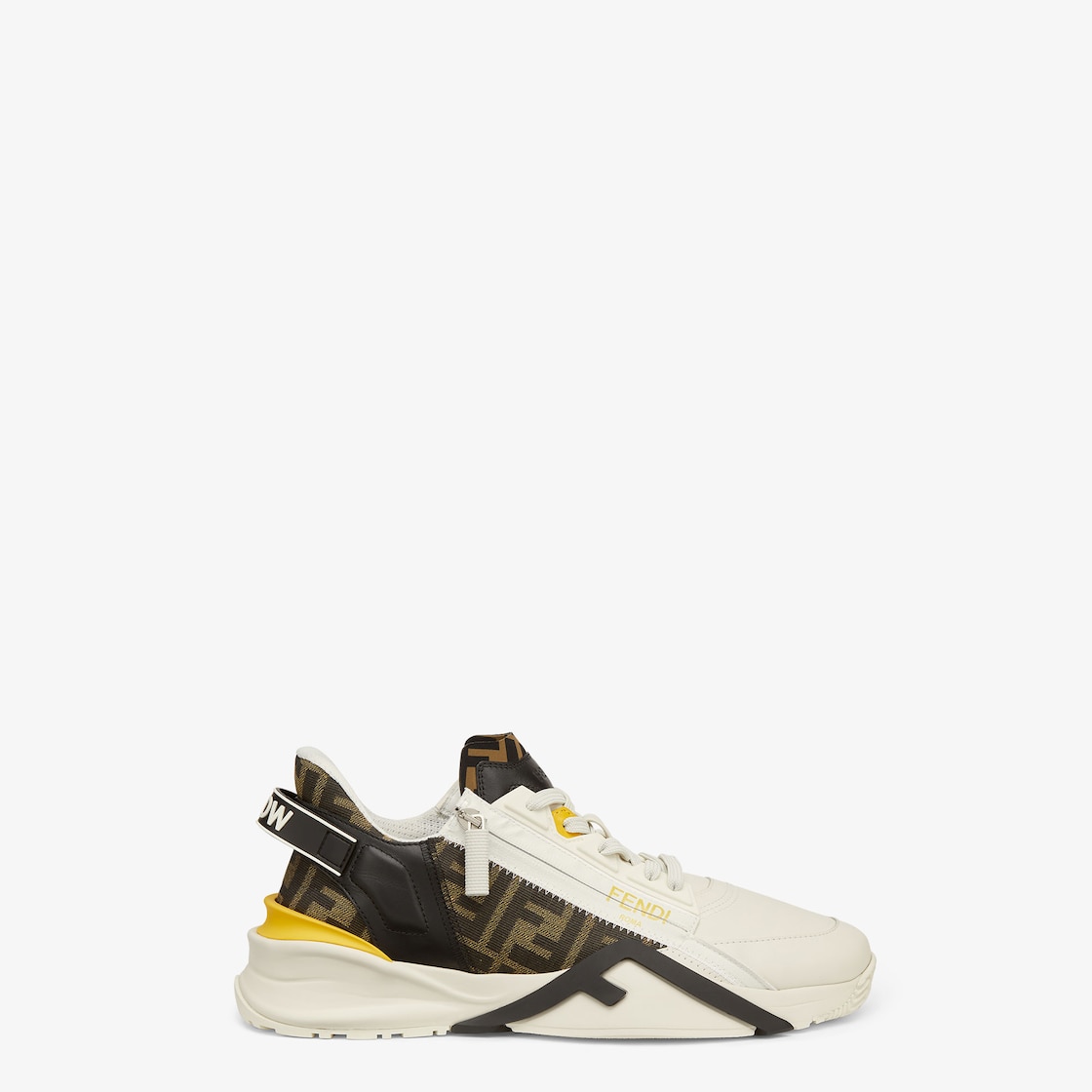 Fendi Flow Sneakers White leather low-tops White - Image 1/6