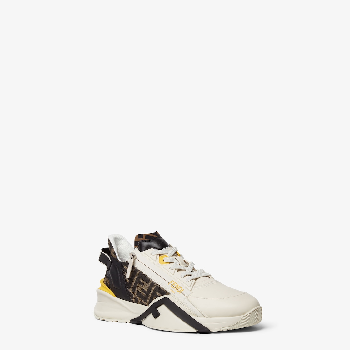 Fendi Flow Sneakers White leather low-tops White - Image 2/6