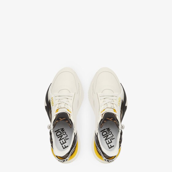 Fendi Slip-on trainers with elasticated laces, side zip | Thumbnail 4