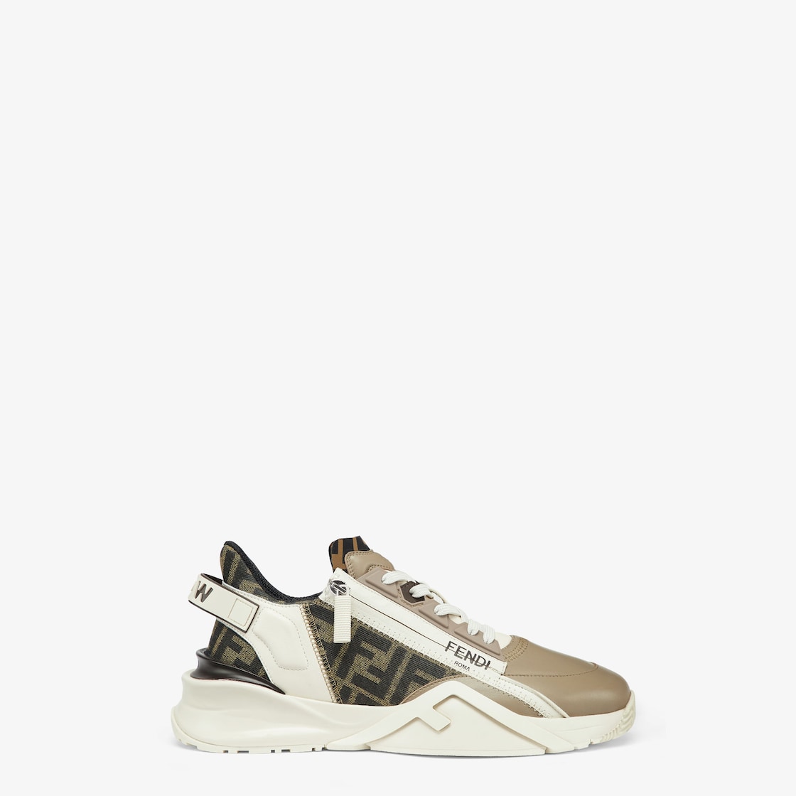 Fendi logo cheap slip on sneakers