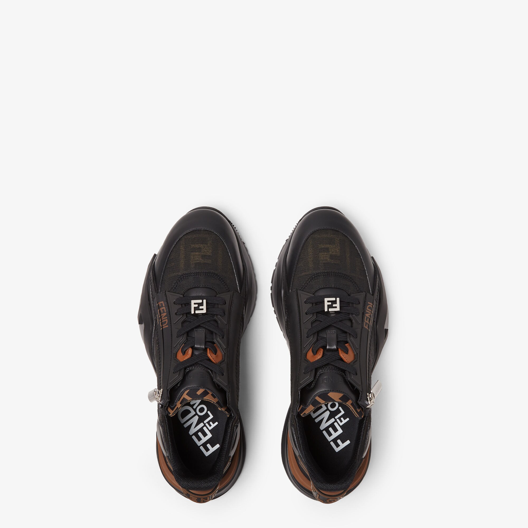 スニーカー FENDI 'Fendi Flow' sneakers Black FENDI Flow low-top Sneakers | Black | FARFETCH JO