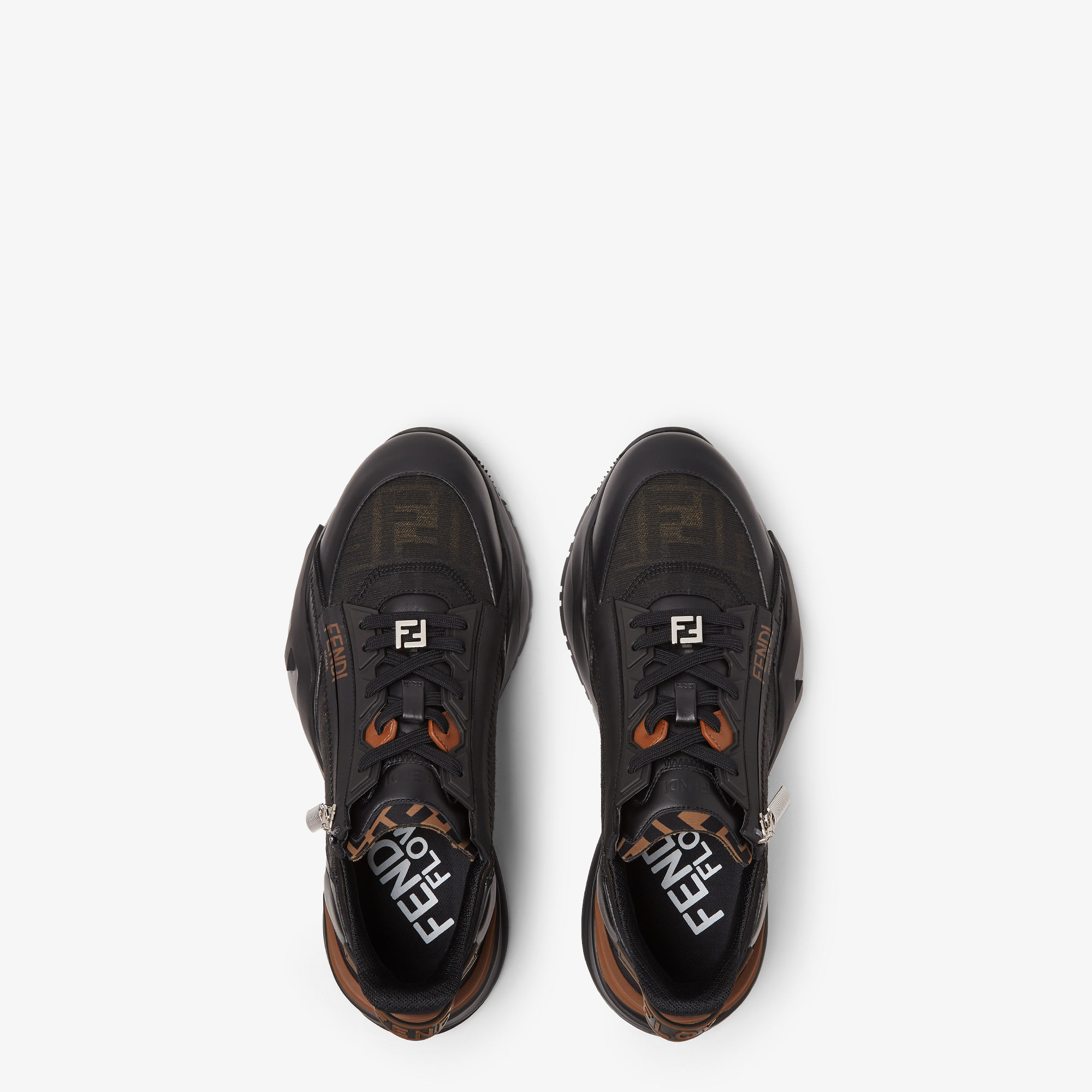 Fendi Flow Sneakers - Black | FENDI International