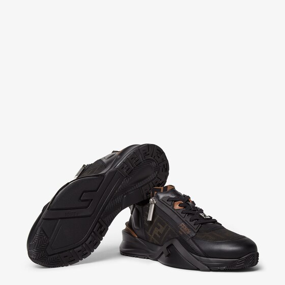 Fendi Slip-on sneakers with elasticated laces, side zip | Thumbnail 5