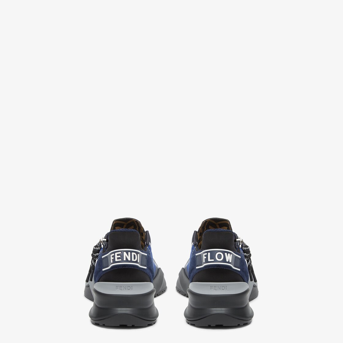 Fendi Flow Sneakers Blue FF Lycra® running shoe Blue - Image 3/5