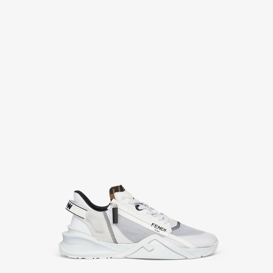 Fendi store shoes white