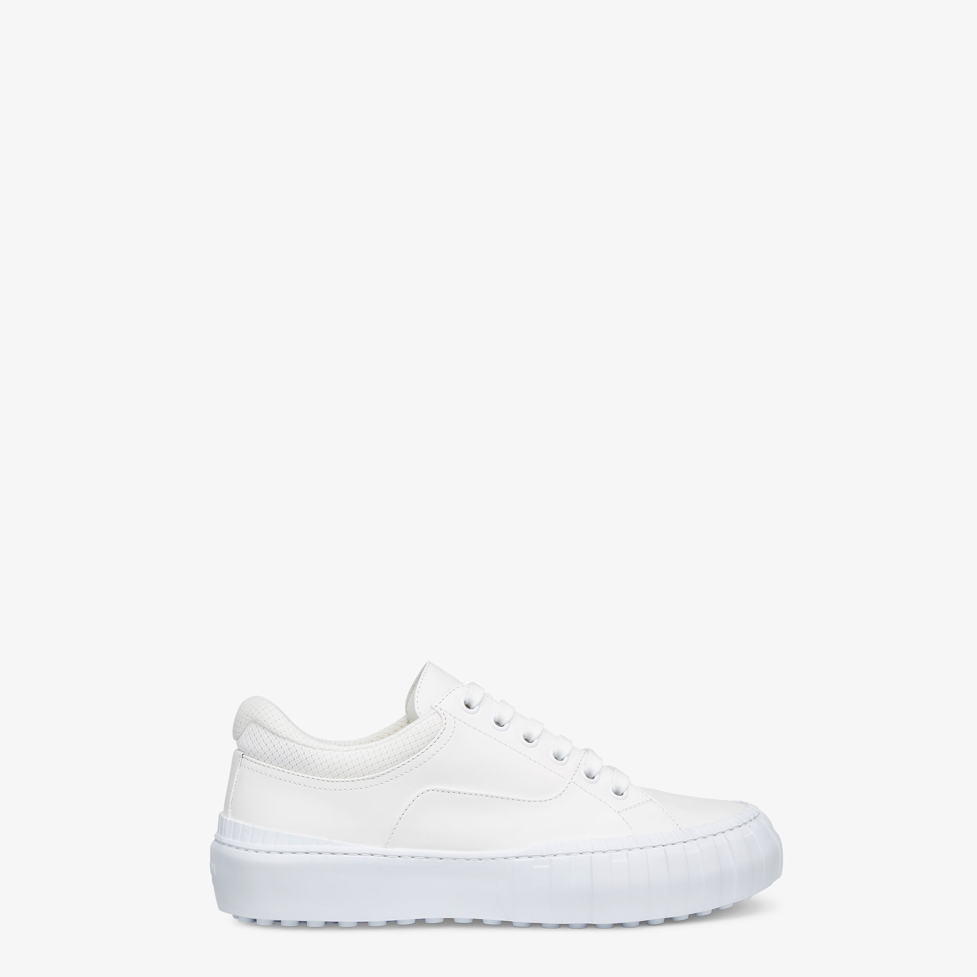 fendi force leather sneaker