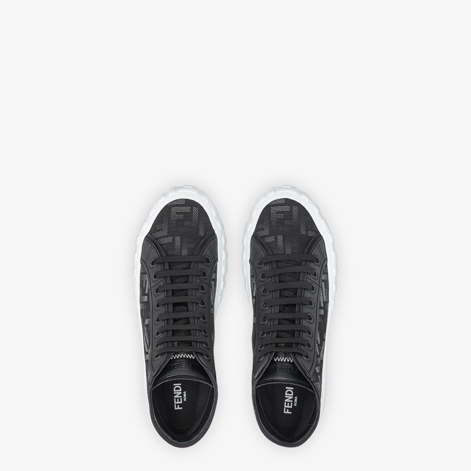 fendi force ff patch sneakers