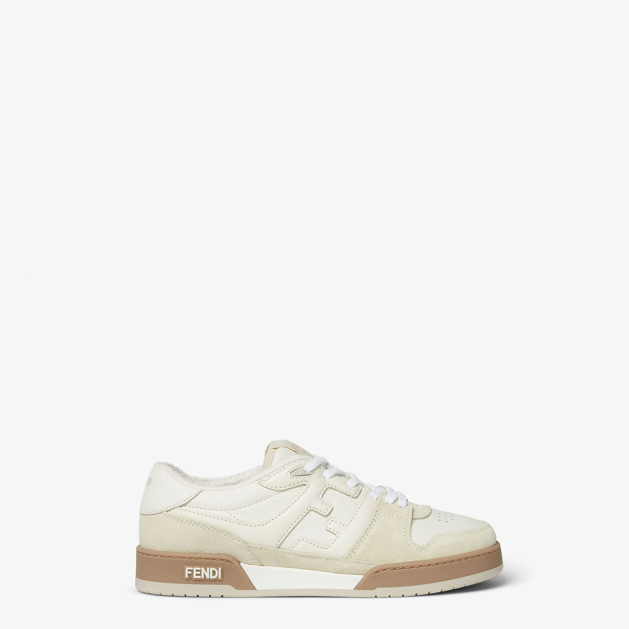 Fendi Match - Low top in suede bianca | Fendi