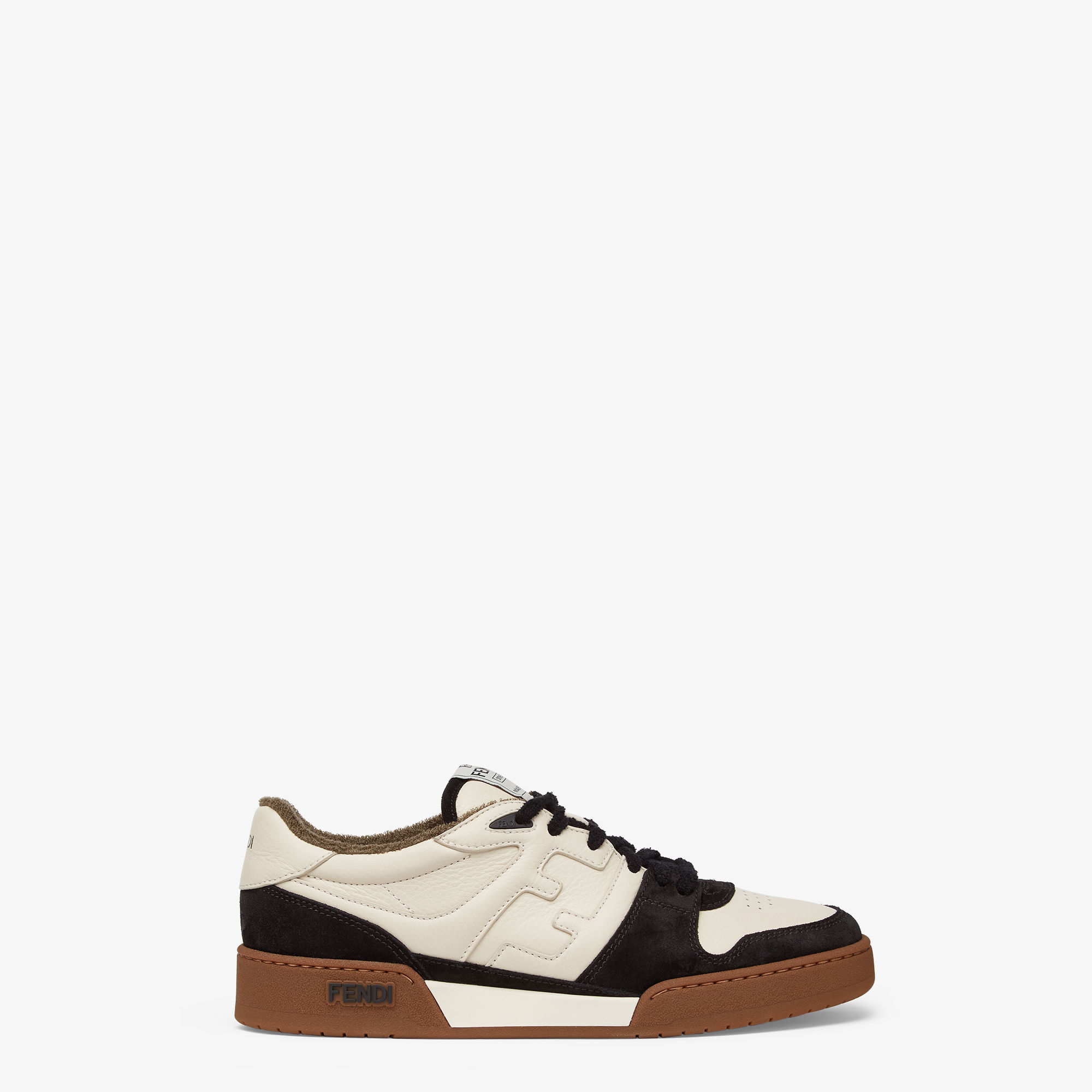 Fendi Match - Low tops in black suede | Fendi