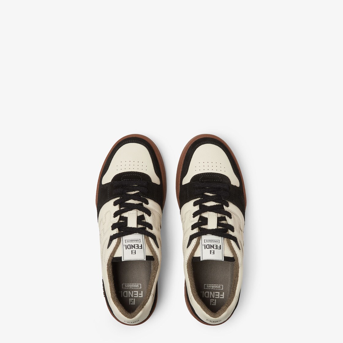 Fendi Match - Low tops in black suede | Fendi