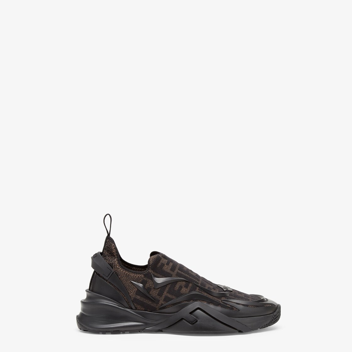 Fendi Flow Sneakers Fabric Brown - Image 1/4