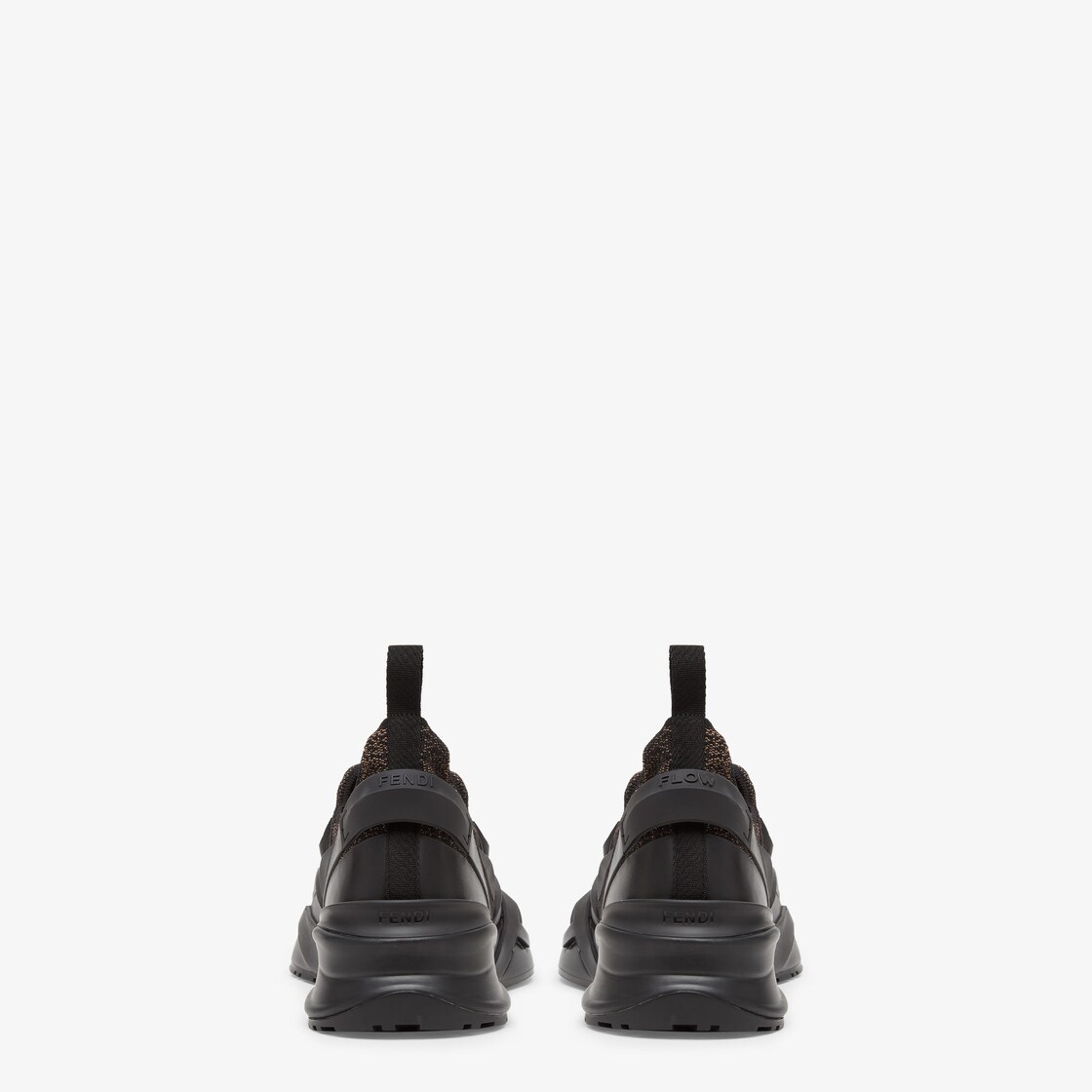 Fendi Flow Sneakers Fabric Brown - Image 3/4